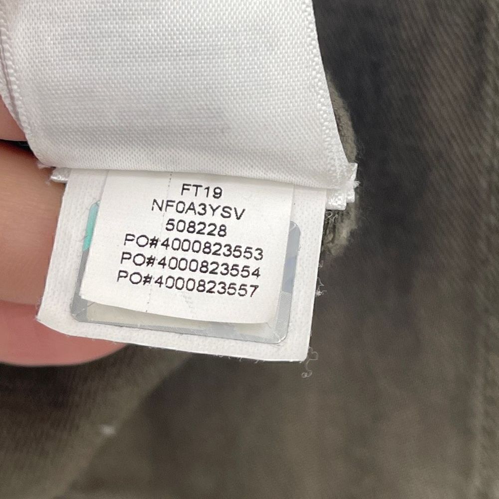 The North Face Green Cotton Shipler Full-Zip Anorak Hooded Jacket Size Large - Picture 6 of 10